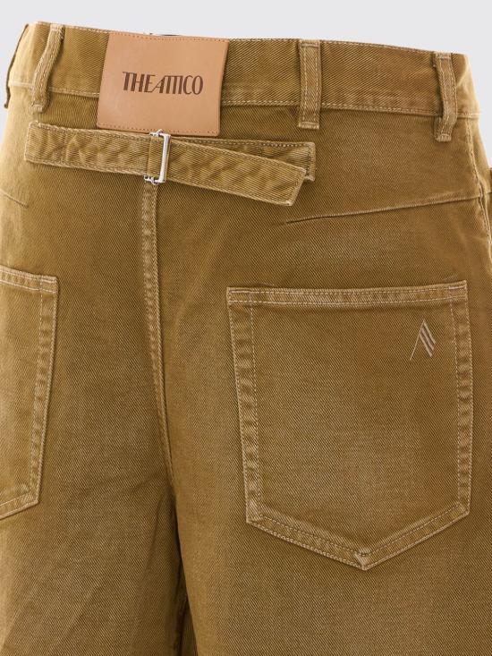 26FW 디 아티코 스트레이트 팬츠 261WCP00321DDD121AA 156 Green - THE ATTICO