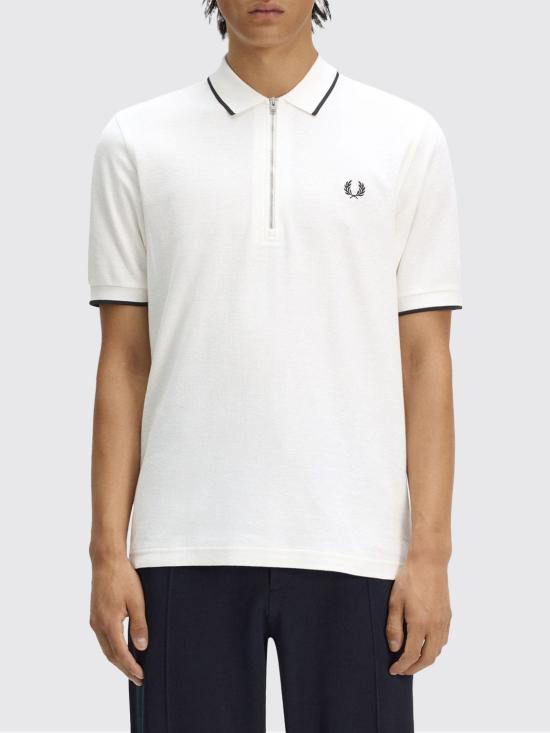 26SS 프레드페리 폴로 티셔츠 FPM248058 129 White