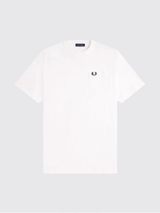 26SS 프레드페리 반팔 티셔츠 FPM240857 129 White - FRED PERRY