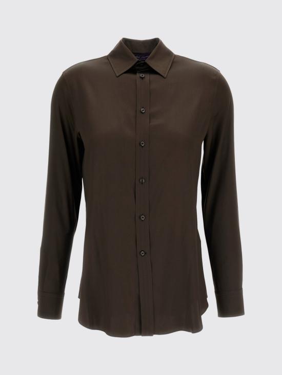 26FW 랄프 로렌 셔츠 290P24560 500 Brown - RALPH LAUREN
