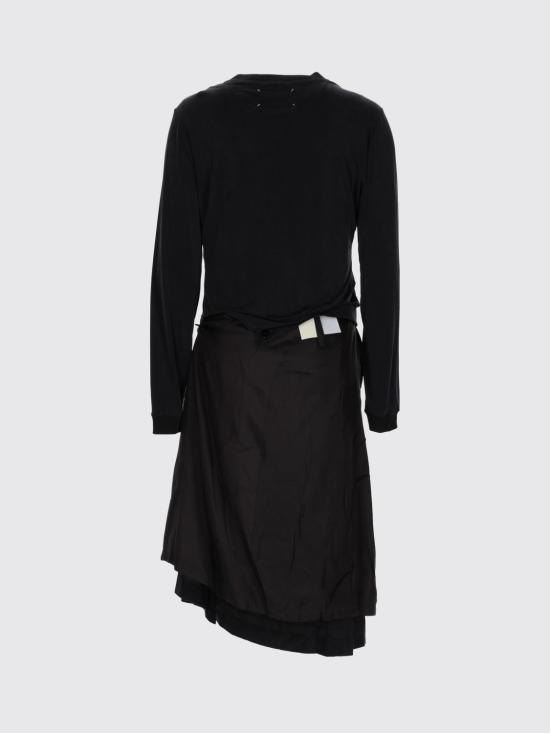 26SS 마르지엘라 미디 원피스 S51DD0059MTJ041 900 Black - MAISON MARGIELA