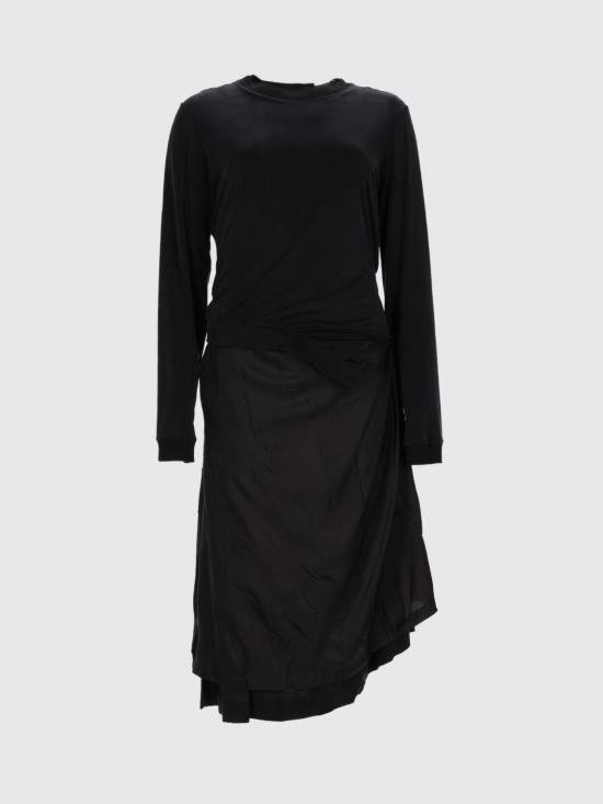 26SS 마르지엘라 미디 원피스 S51DD0059MTJ041 900 Black - MAISON MARGIELA