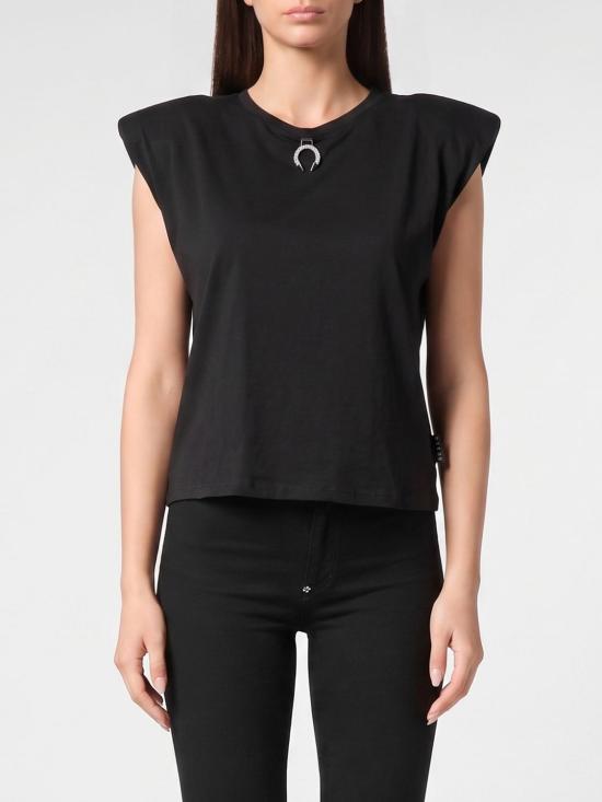 26SS 필립 플레인 탑 UADCWTK3553PJY002N 02 Black