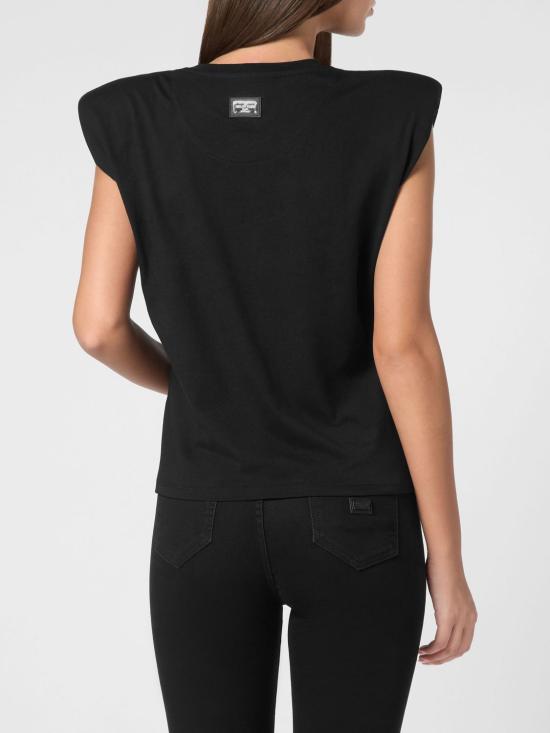 26SS 필립 플레인 탑 UADCWTK3553PJY002N 02 Black - PHILIPP PLEIN