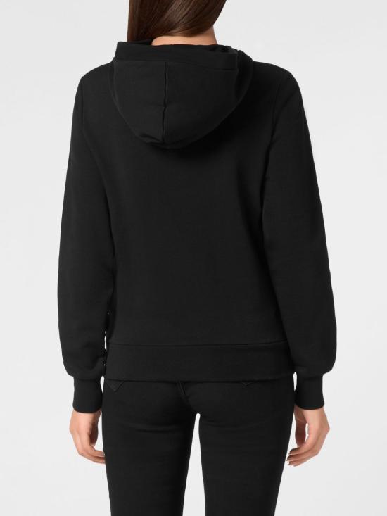 26SS 필립 플레인 후드 티셔츠 UADCWJB1808PTE003N 02 Black - PHILIPP PLEIN