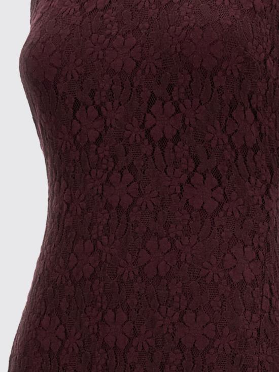 26FW 로테이트 롱 원피스 1162692694 2694 Burgundy - ROTATE