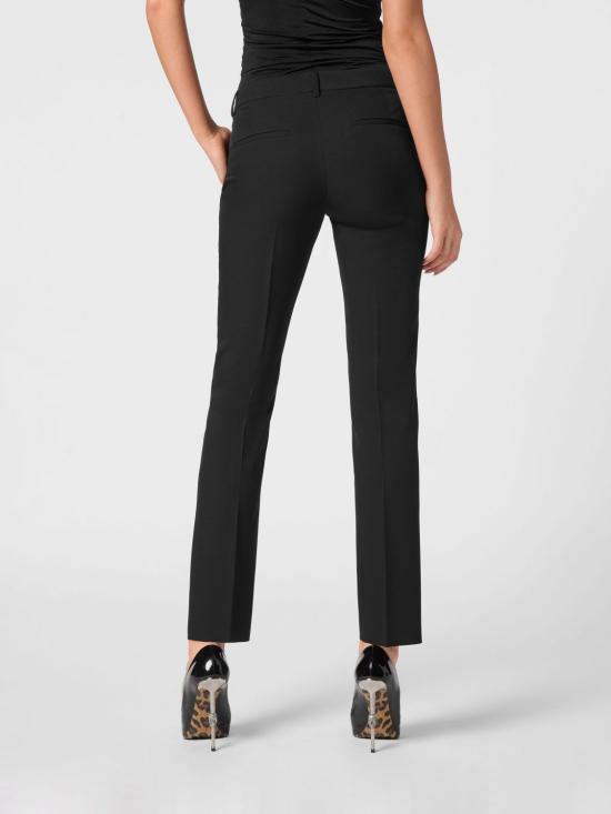 26SS 필립 플레인 팬츠 UADCWRT1587PTE008N 02 Black - PHILIPP PLEIN