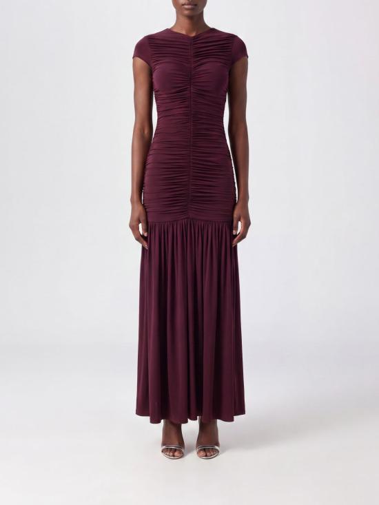 26FW 로테이트 롱 원피스 1161772694 2694 Burgundy