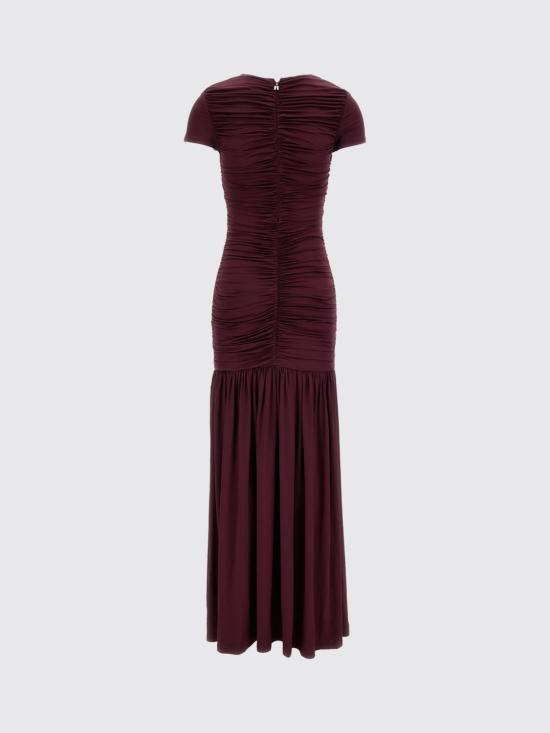 26FW 로테이트 롱 원피스 1161772694 2694 Burgundy - ROTATE