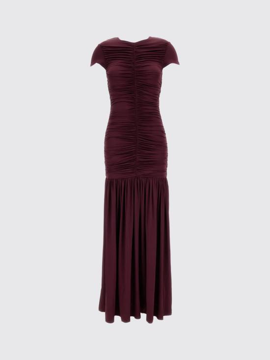 26FW 로테이트 롱 원피스 1161772694 2694 Burgundy - ROTATE