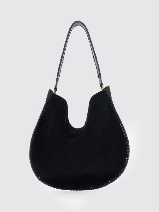 26FW 이자벨마랑 오스칸 호보 소프트 백 PP0200FBB2C06M 01BK Black - ISABEL MARANT