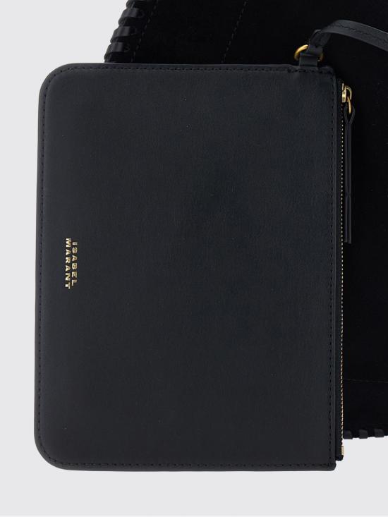 26FW 이자벨마랑 오스칸 호보 소프트 백 PP0200FBB2C06M 01BK Black - ISABEL MARANT