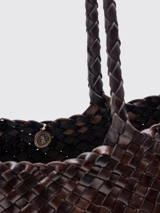 26FW 드래곤디퓨전 SANTA CROCE 산타 크로체 빅 토트백 8892 DK Brown - DRAGON DIFFUSION