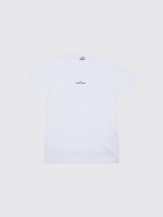 26FW [키즈] 스톤 아일랜드 티셔츠 2100006S0510 V0001 White