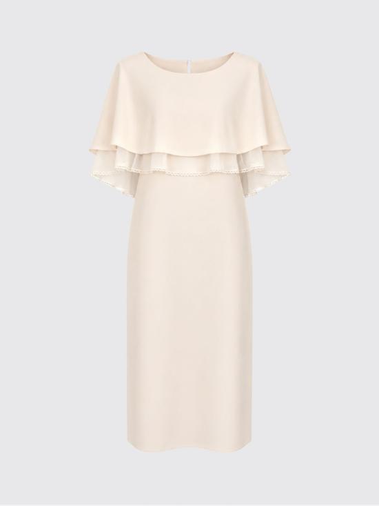 26SS 알베르타 페레티 미디 원피스 4011634 0005 Ivory - ALBERTA FERRETTI