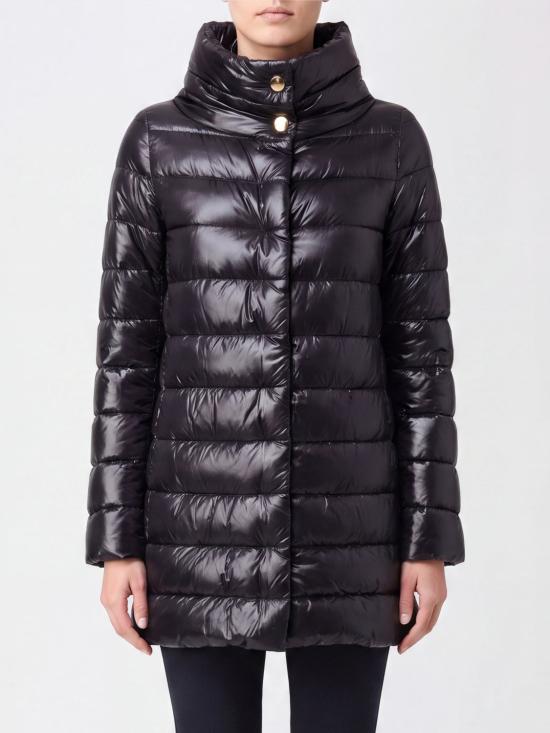 26FW 에르노 아멜리아 A 쉐입 패딩 PI0505DIC12017Z 9300 Black