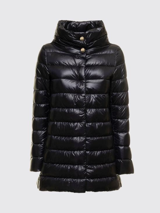 26FW 에르노 아멜리아 A 쉐입 패딩 PI0505DIC12017Z 9300 Black - HERNO
