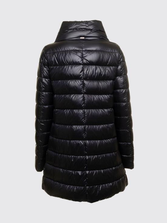 26FW 에르노 아멜리아 A 쉐입 패딩 PI0505DIC12017Z 9300 Black - HERNO