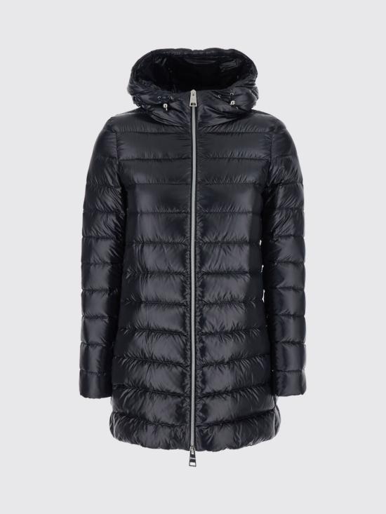 26FW 에르노 A 쉐입 나일론 울트라라이트 리조트 다운 자켓 PI00133DR12017Z 9300 Black - HERNO