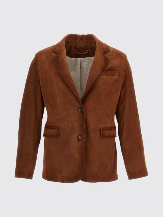 26FW 골든구스 수트 자켓 GWP02785P00265855816 Brown - GOLDEN GOOSE