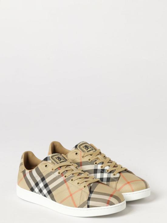 26FW 버버리 체크 세트 스니커즈 8118846 Beige - BURBERRY