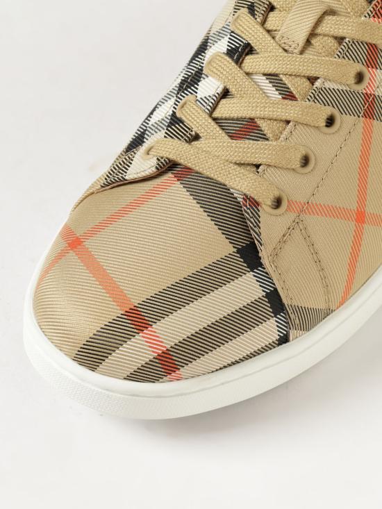 26FW 버버리 체크 세트 스니커즈 8118846 Beige - BURBERRY