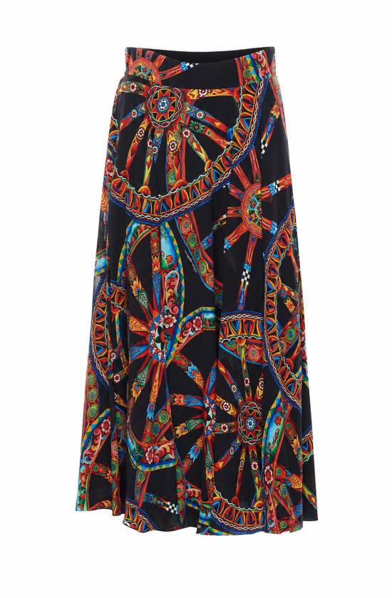 26FW 돌체앤가바나 롱 스커트 F4CSOT FSTB5HN6FN Multicolor