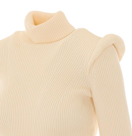 26FW 엘리자베타프랜치 터틀넥 MK06S66E2 193 White - ELISABETTA FRANCHI