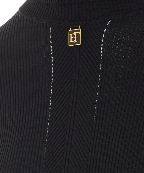 26FW 엘리자베타프랜치 터틀넥 MK22B66E2 110 Black - ELISABETTA FRANCHI