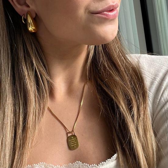  Namaste Jewelry 목걸이/팬던트 나마스테 주얼리 블룸 어퍼메이션 네크리스 골드 - OTHER BRANDS