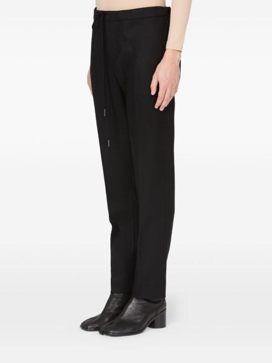 26FW 마르지엘라 스트레이트 팬츠 S50KA0729S47782 900 BLACK - MAISON MARGIELA