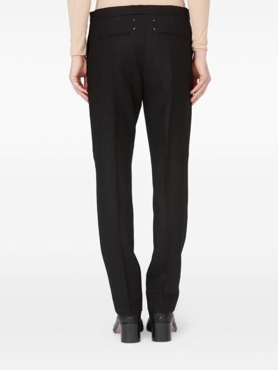 26FW 마르지엘라 스트레이트 팬츠 S50KA0729S47782 900 BLACK - MAISON MARGIELA