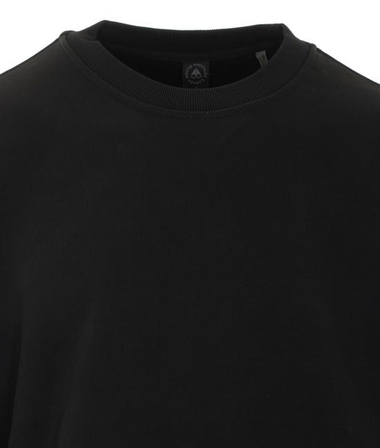 26FW 무스너클 하츠필드 크루넥 스웨트 셔츠 M35MS706 292 Black - MOOSE KNUCKLES