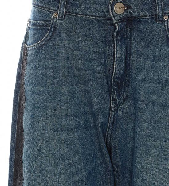 26FW 핑코 데님 팬츠 101733 A3G8PJZ Blue - PINKO