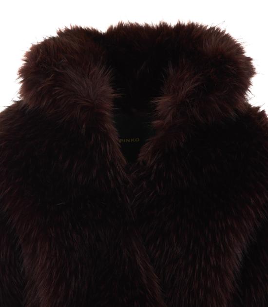 26FW 핑코 자켓 107789 A3OBW32 Brown - PINKO