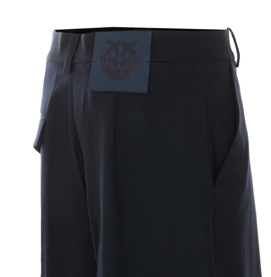 26FW 핑코 팬츠 107712 A3MSG03 Blue - PINKO
