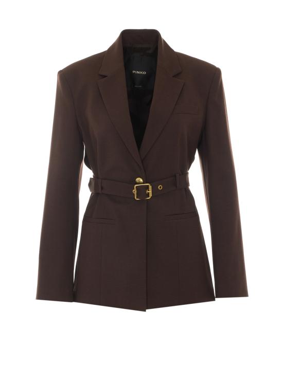 26FW 핑코 수트 자켓 107864 A3MSM04 Brown