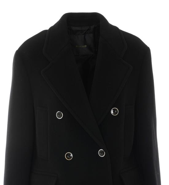 26FW 핑코 코트 107487 A3FGZ99 BLACK - PINKO