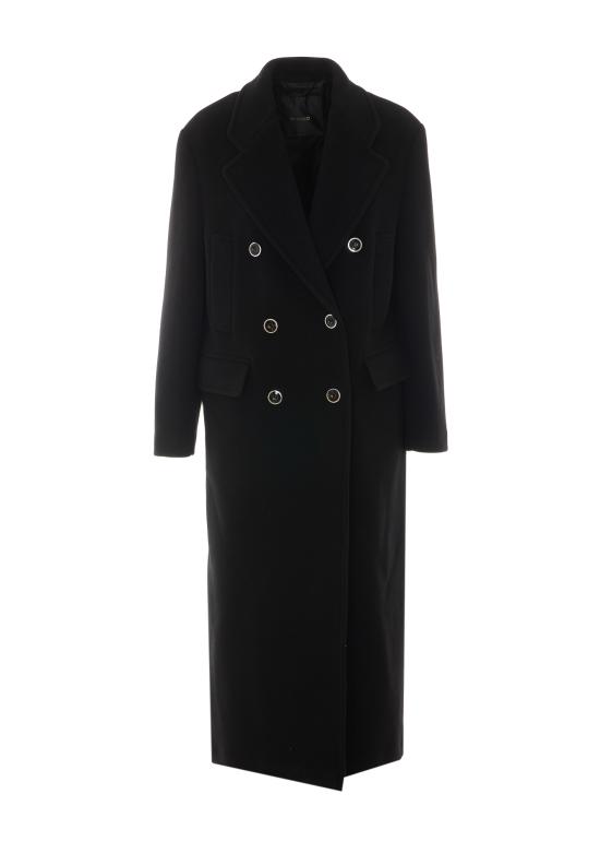 26FW 핑코 코트 107487 A3FGZ99 BLACK