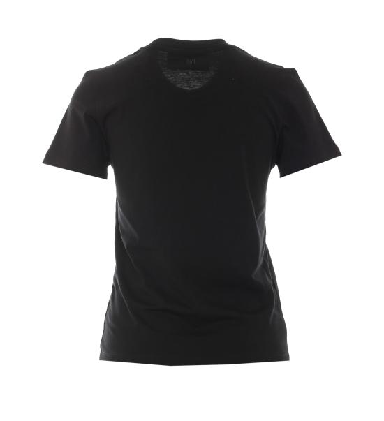 26FW 아미 알렉산드르 마티우시 반팔 티셔츠 FTS347 724045 BLACK - AMI ALEXANDRE MATIUSSI