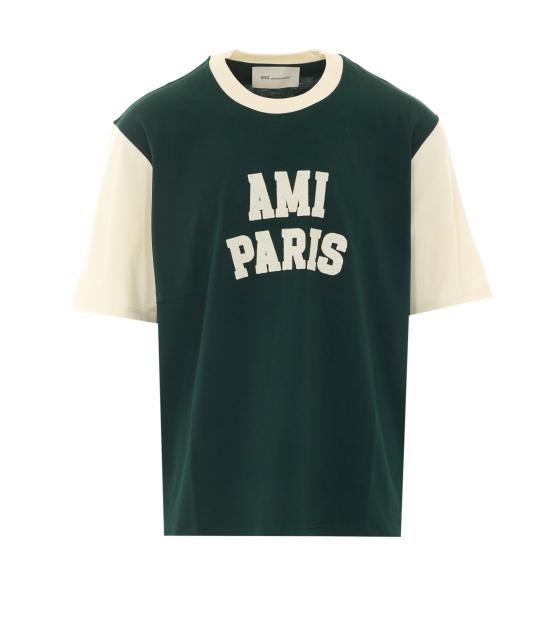 26FW 아미 알렉산드르 마티우시 반팔 티셔츠 UTS418 JE0272A244 Green