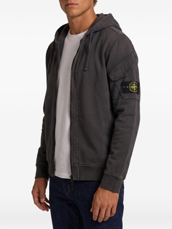26FW 스톤 아일랜드 긴팔 티셔츠 L2S156100016S0A20 V0062 Lead grey - STONE ISLAND