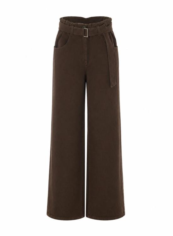 26FW 브루넬로 쿠치넬리 팔라초 팬츠 M0H81P4109 C4299 Brown