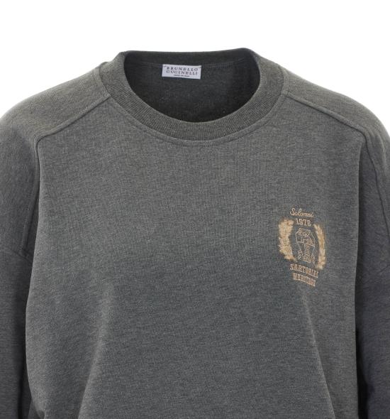 26FW 브루넬로 쿠치넬리 스웨터 MN05NB2X00 C8125 GREY - BRUNELLO CUCINELLI