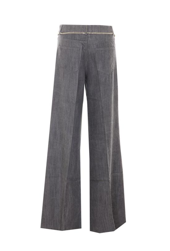 26FW 리우조 스트레이트 팬츠 UF6119D0266 87457 Grey - LIU JO