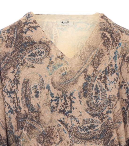 26FW 리우조 스웨터 WF6311MA52S L9303 BEIGE - LIU JO