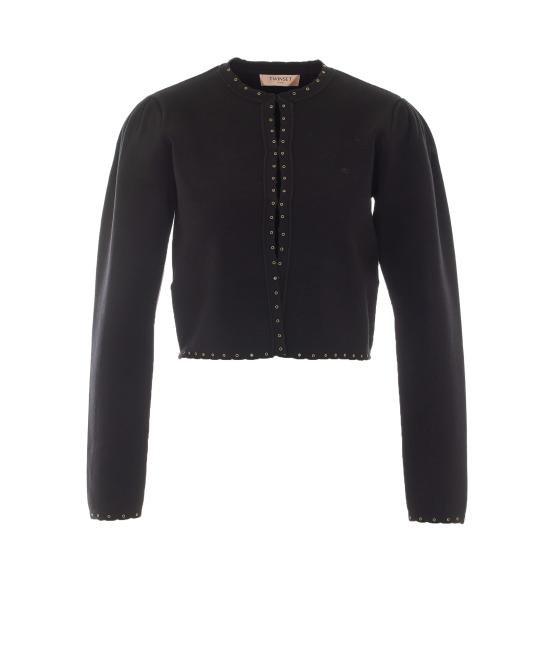 26FW 트윈셋 가디건 262TP3090 00006 BLACK