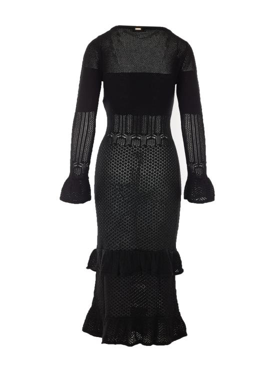 26FW 트윈셋 미디 원피스 262TP3070 00006 Black - TWINSET