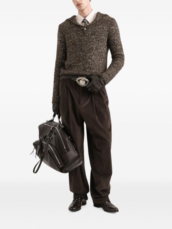 26FW 돌체앤가바나 폴로 티셔츠 GXZCVTJGMK2 N5822 Grigio - DOLCE & GABBANA