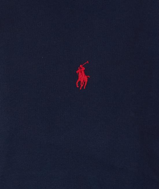26FW 폴로 랄프로렌 포니로고 자수 후드 티셔츠 710766778007 CRUISE NAVY Blue - POLO RALPH LAUREN